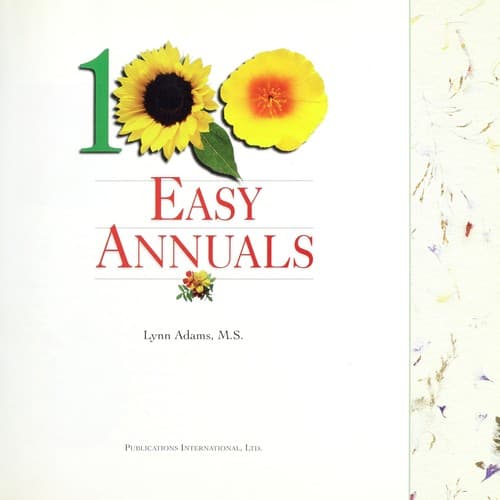 Tapa de 100 Easy Annuals