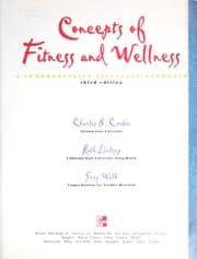 Tapa de Concepts of fitness and wellness