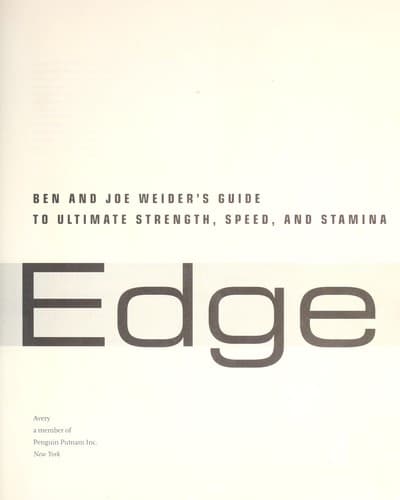Tapa de The edge