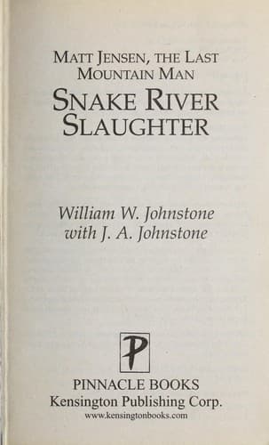 Tapa de Snake River slaughter