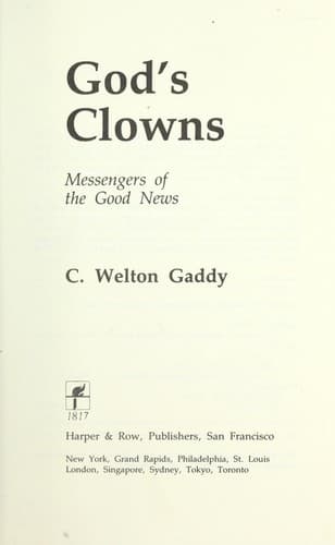 Tapa de God's clowns