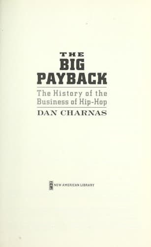 Tapa de The big payback