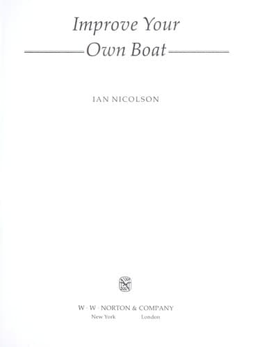 Tapa de Improve your own boat