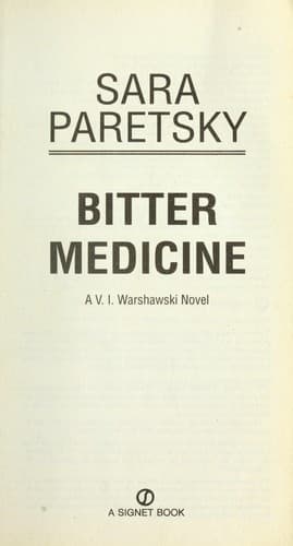 Tapa de Bitter Medicine