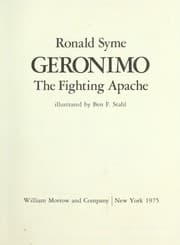 Tapa de Geronimo, the fighting Apache
