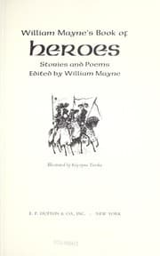 Tapa de William Mayne's book of heroes; stories and poems