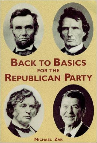 Tapa de Back to basics for the Republican party