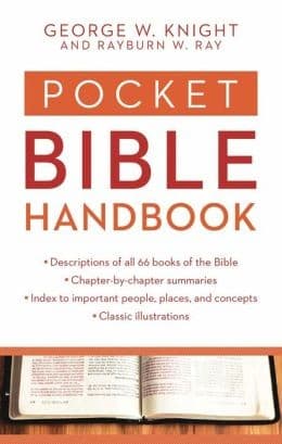 Tapa de Pocket Bible Handbook