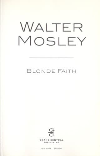 Tapa de Blonde Faith