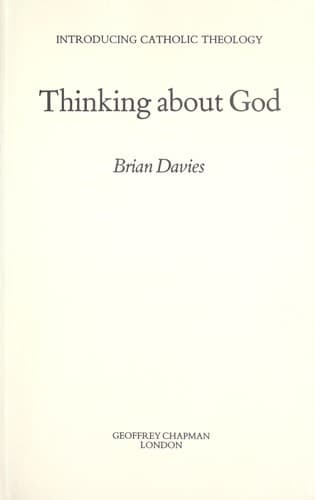 Tapa de Thinking About God (Introducing Catholic Theology)
