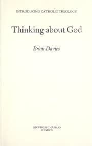 Tapa de Thinking About God (Introducing Catholic Theology)