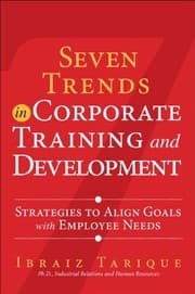 Tapa de Seven Trends in Corporate Training and Development