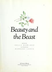 Tapa de Beauty and the beast