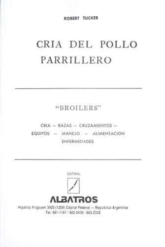 Tapa de Cria del Pollo Parrillero