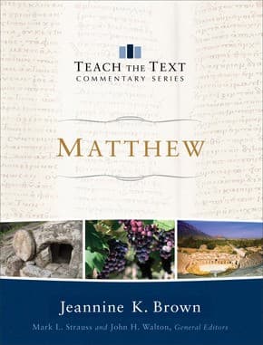 Tapa de Matthew (Teach the Text Commentary Series)