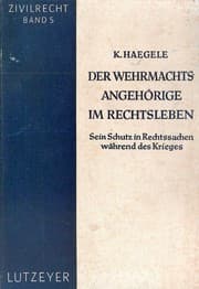 Tapa de Der Wehrmachtsangehörige im Rechtsleben