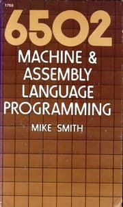 Tapa de 6502 machine & assembly language programming