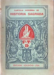 Tapa de Cartilla Moderna de Historia Sagrada