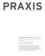Tapa de Praxis : Journal Of Writing And Building, Issue 7