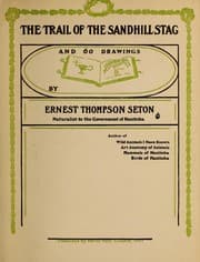 Tapa de The trail of the sandhill stag