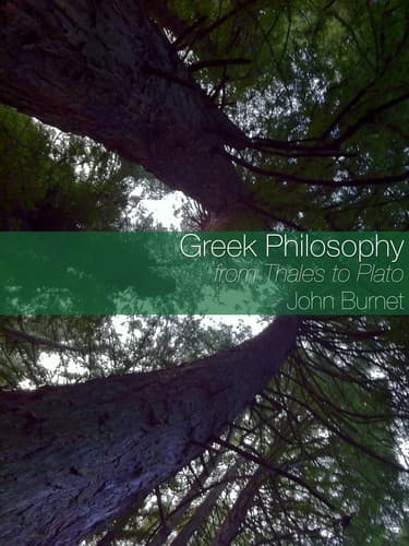 Tapa de Greek philosophy