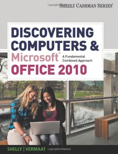 Tapa de Discovering Computers & Microsoft Office 2010
