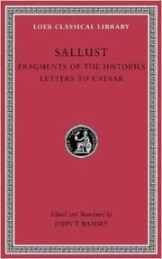 Tapa de Fragments of the Histories; Letters to Caesar