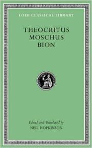 Tapa de Theocritus, Moschus, Bion
