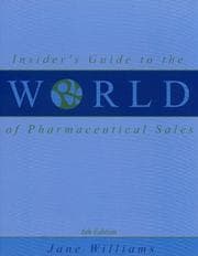 Tapa de Insider's guide to the world of pharmaceutical sales