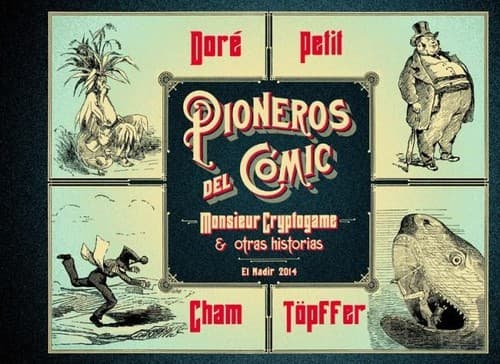 Tapa de Los pioneros del cómic