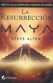 Tapa de LA RESURRECCCIÓN MAYA
