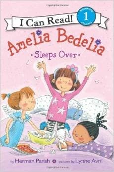 Tapa de Amelia Bedelia sleeps over