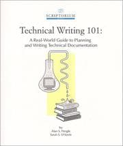 Tapa de Technical writing 101