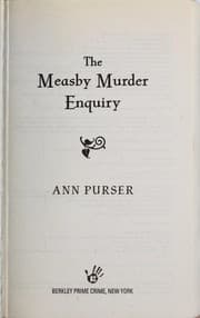 Tapa de The Measby murder enquiry