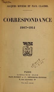 Tapa de Correspondance, 1907-1914