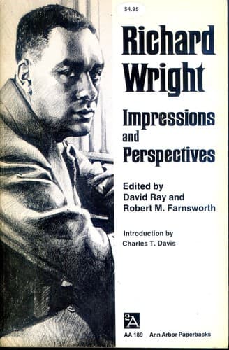Tapa de Richard Wright, Impressions and Perspectives.