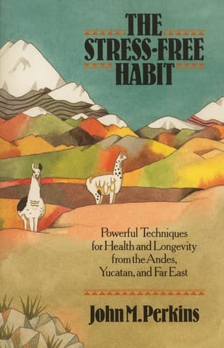Tapa de The Stress-free Habit