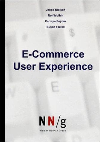 Tapa de E-commerce user experience