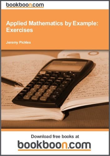 Tapa de Applied Mathematics by Example: Exercises