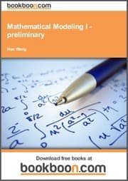 Tapa de Mathematical Modeling I - preliminary