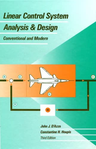 Tapa de Linear control system analysis and design