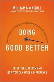 Tapa de Doing Good Better