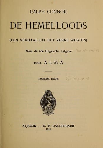 Tapa de De hemelloods