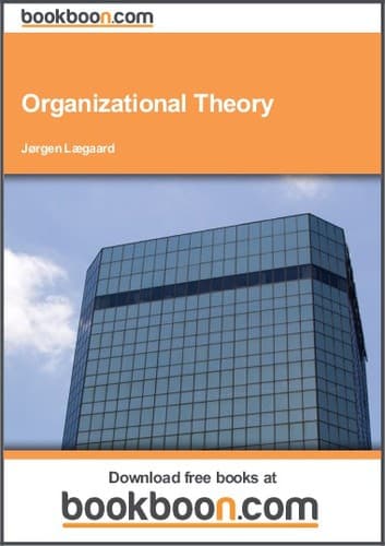 Tapa de Organizational Theory
