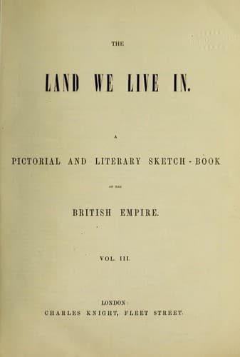 Tapa de The land we live in