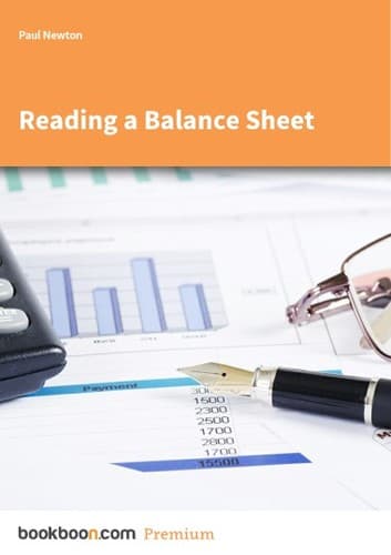 Tapa de Reading a Balance Sheet
