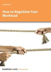 Tapa de How to Negotiate Your Workload