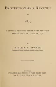 Tapa de Protection and revenue, in 1877