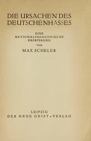 Tapa de Die Ursachen des Deutschenhasses