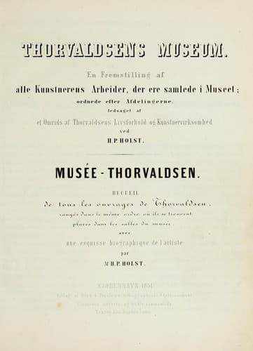 Tapa de Thorvaldsens Museum
